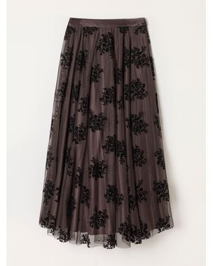 FatFace Chocolate Tulle Prom Skirt - Black