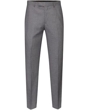 Skopes Light Tapered Fit Harcourt Suit Pants - Gray