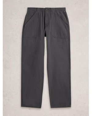 White Stuff Crantock Utility Pants - Gray