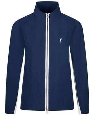 Golfino Gia Wind Protection Golf Jacket - Blue