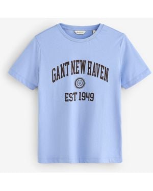 GANT Varsity Graphic T-Shirt - Blue