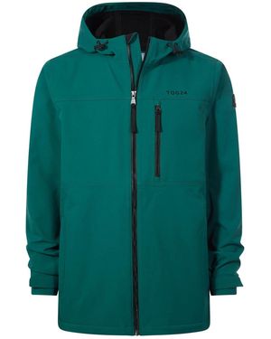 TOG24 Andro Hooded Waterproof Softshell Jacket - Green