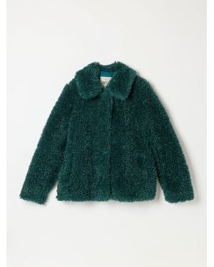 FatFace Fatface Bianca Short Faux Fur Jacket - Green