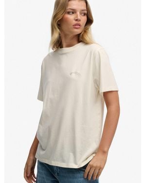 Superdry Essential Logo Loose T-Shirt - White
