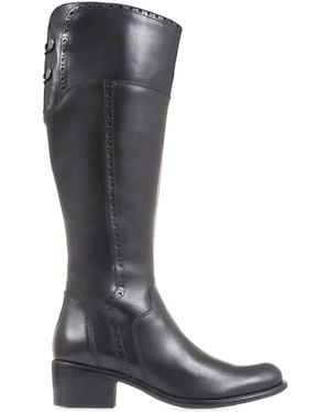 Jones Bootmaker Jones Bootmaker Slim Calf Rachel Rider Boots - Black