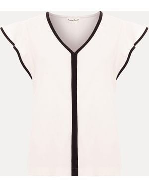 Phase Eight Fleur Top - Natural