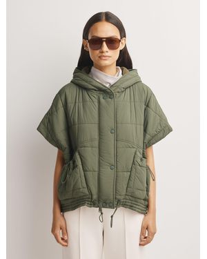 Fp Movement Happy Trails Poncho Gilet - Green