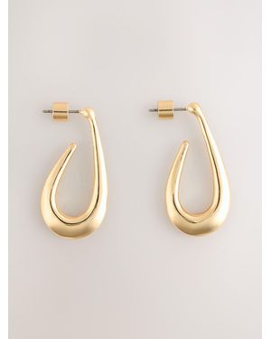 Next Tone Drop Earrings - Natural