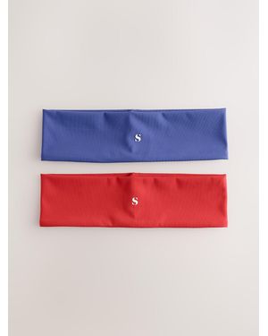 Self Cobalt/ Headbands 2 Pack - Red