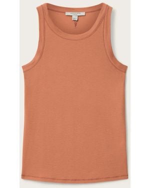 AllSaints Allsaints Tan Rina Tank Top - Brown