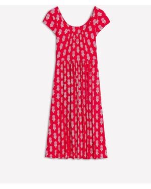 Boden Samantha Scoop Jersey Dress - Red