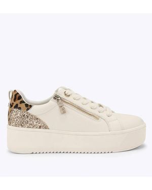 KG by Kurt Geiger Kurt Geiger Lori Embellished Sneakers - Natural
