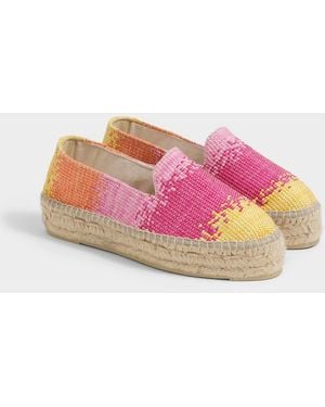 Manebí Yucatan Double Sole Espadrilles - Pink