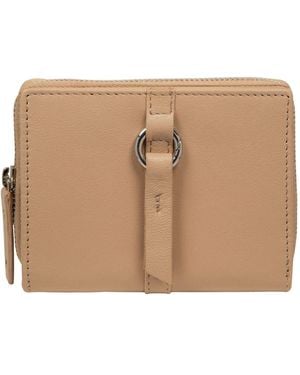 Pure Luxuries Lena Leather Purse - Natural