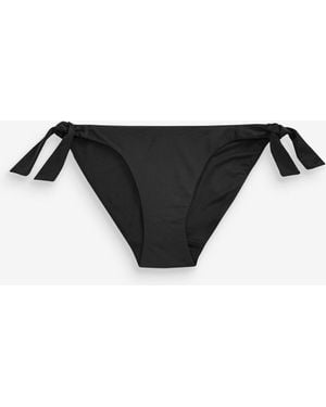 Mint Velvet Bikini-Slip Mit Seitlicher Schnürung - Blau