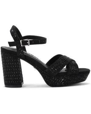 KG by Kurt Geiger Fleur Platform Sandals - Black