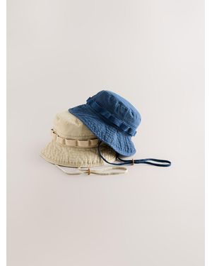 Next Stone Boonie Hats 2 Pack - Blue