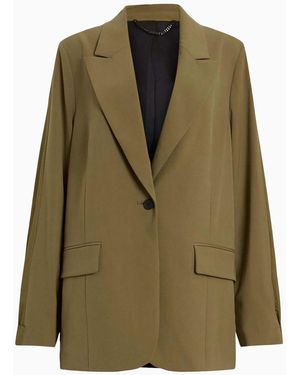 AllSaints Allsaints Alassett Blazer - Green