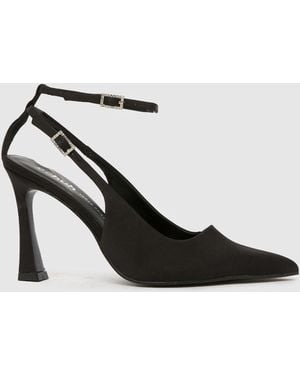 schuh Sunday Embellished Court Shoes - Black