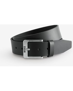 BOSS Logo Belt - Black