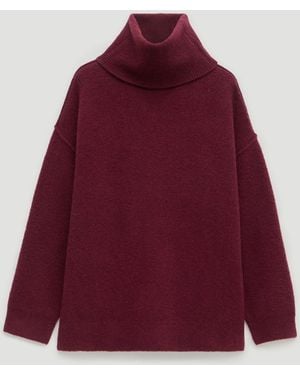 Hush Meryl Roll Neck Sweater - Red