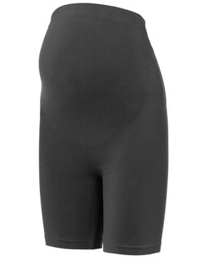 Mama.licious Maternity Seamless Legging Shorts - Gray