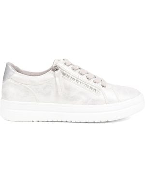 Pavers Chunky Platform Sneakers - White