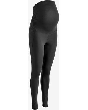 Seraphine Maternity Back Support Active Legging - Black