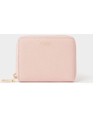 Osprey The Core Small Leather Zip Around Purse - Pink