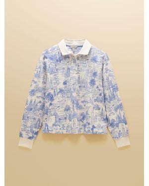 Joules Lara Rugby Shirt - Blue