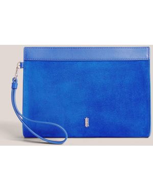 Hobbs Catherine Wristlet Bag - Blue