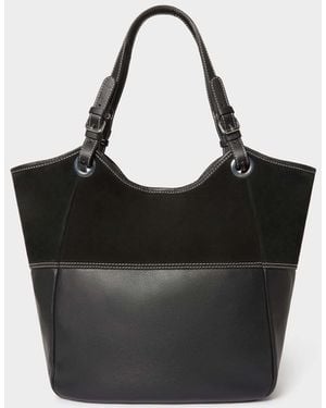 Osprey The Woodstock Suede Tote Bag - Black
