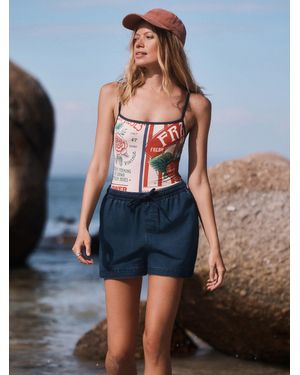 Next Pull On Shorts - Blue