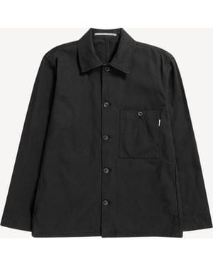Norse Projects Norse Projects Standard Twill Overshirt - Black