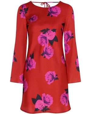 OMNES Roberta Mini Dress - Red
