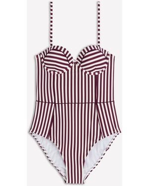 Boden Rhodes Cup Sized Swimsuit - White