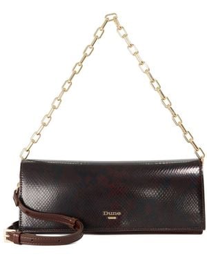 Dune Bemuse Clutch Bag - White