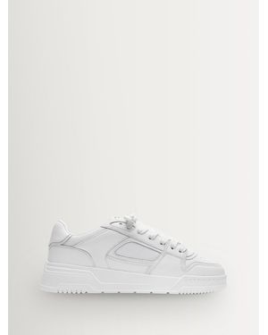 Cleens Layup Sneakers - White
