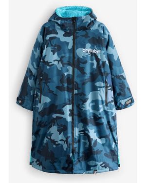 Dryrobe Advance Langarm-Wickelmäntel Für Erwachsene - Blau