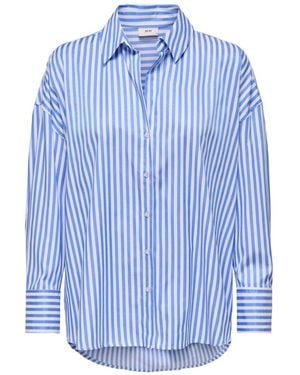 Jdy Oversized Long Sleeve Shirt - Blue