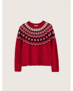 Seasalt Cornwall Woodstove Jumper - Red