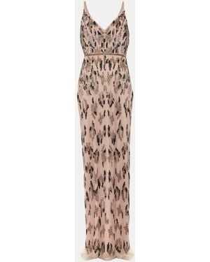 Phase Eight Vienna Beaded Dress - White