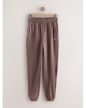 Self Cuffed Sweatpants - Brown