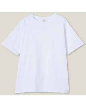 Cotton On Box Fit T-Shirt - White