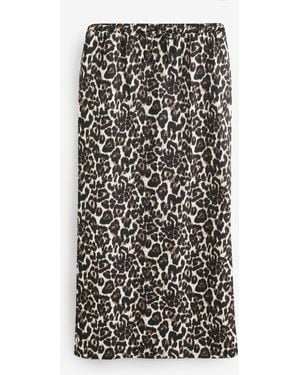 Threadbare Jersey Maxi Skirt With Pockets - Multicolor