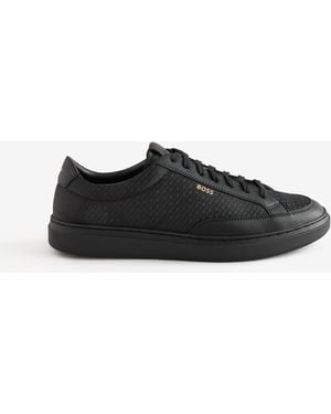 BOSS Kieran Canvas Sneakers - Black