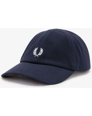 Fred Perry Fred Perry Piquw Classic Cap - Blue