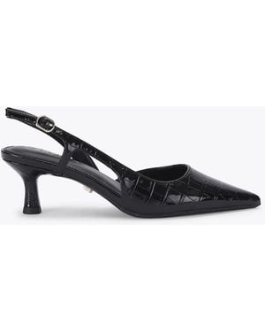 Carvela Kurt Geiger Alina Sling Heeled Shoes - Black