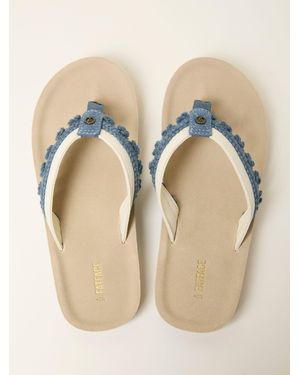 FatFace Somerton Flip Flop - Natural