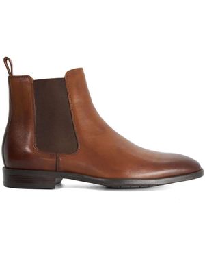 Dune Standard Fit Matchin Chelsea Boots - Brown